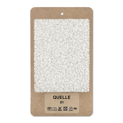 Échantillon de tissu QUELLE Brume blanche (QUELLE 01)