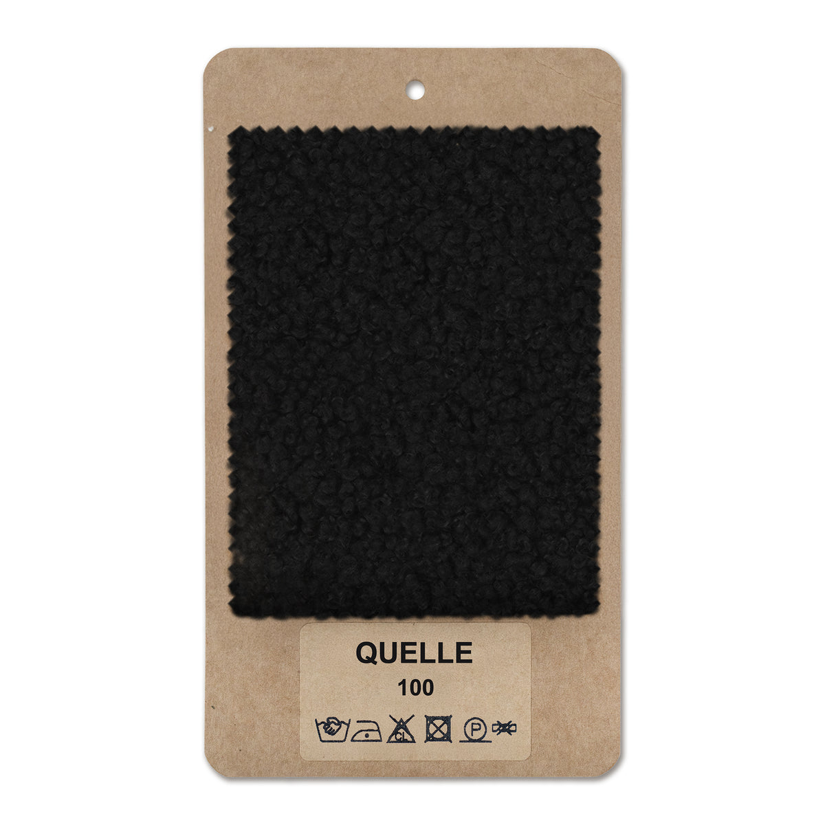 Fabric sample QUELLE Obsidian (QUELLE 100)