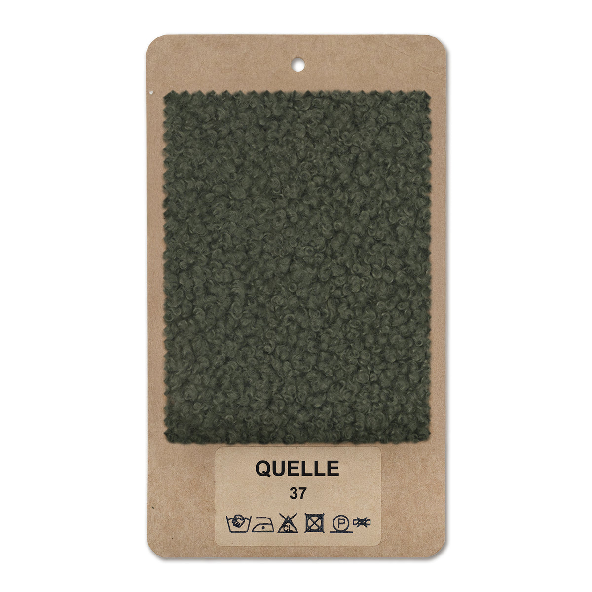 Fabric sample QUELLE Olive Branch (QUELLE 37)