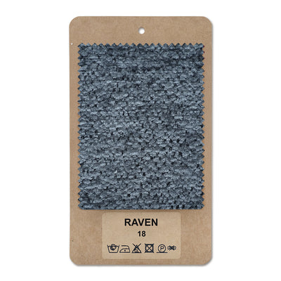 Échantillon de tissu RAVEN Noir nocturne (RAVEN 18)