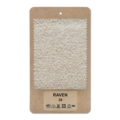Échantillon de tissu RAVEN Soie Sable (RAVEN 28)