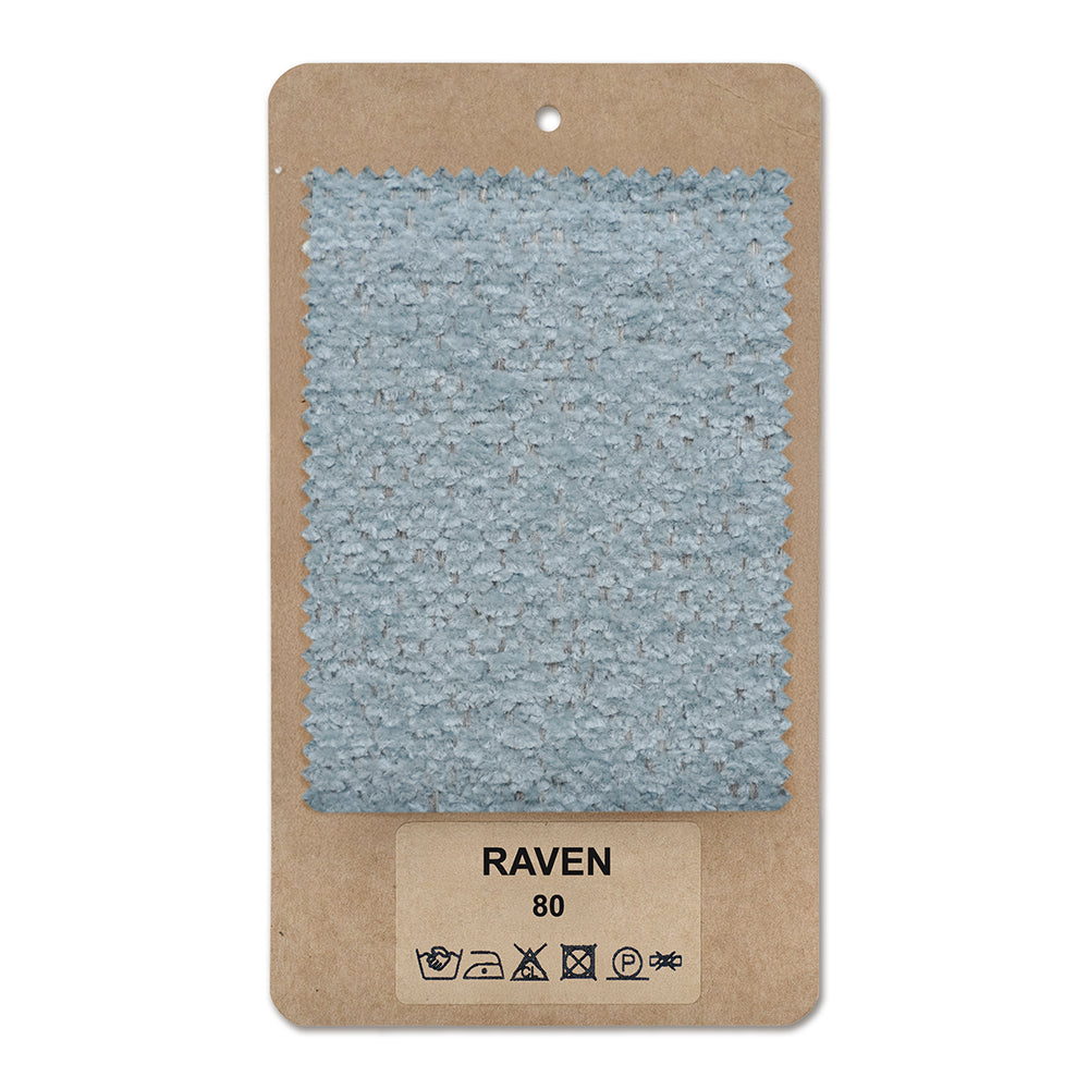 Fabric sample RAVEN Porcelain Blue (RAVEN 80)