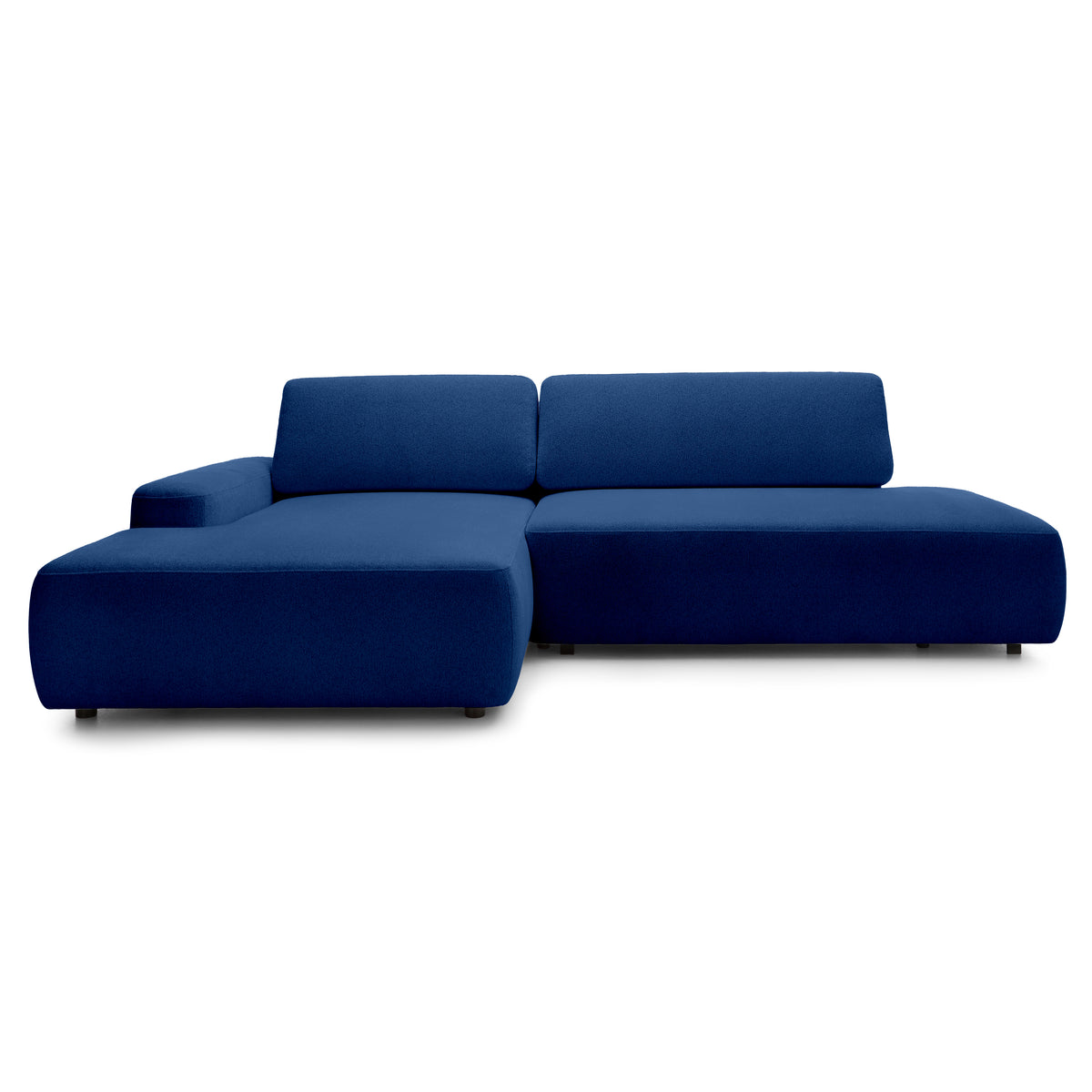 Bamby 4 Seater Corner Sofa Bed 125x210, Japandi Style – Left-hand, Atlantic Current (RAVEN 86)
