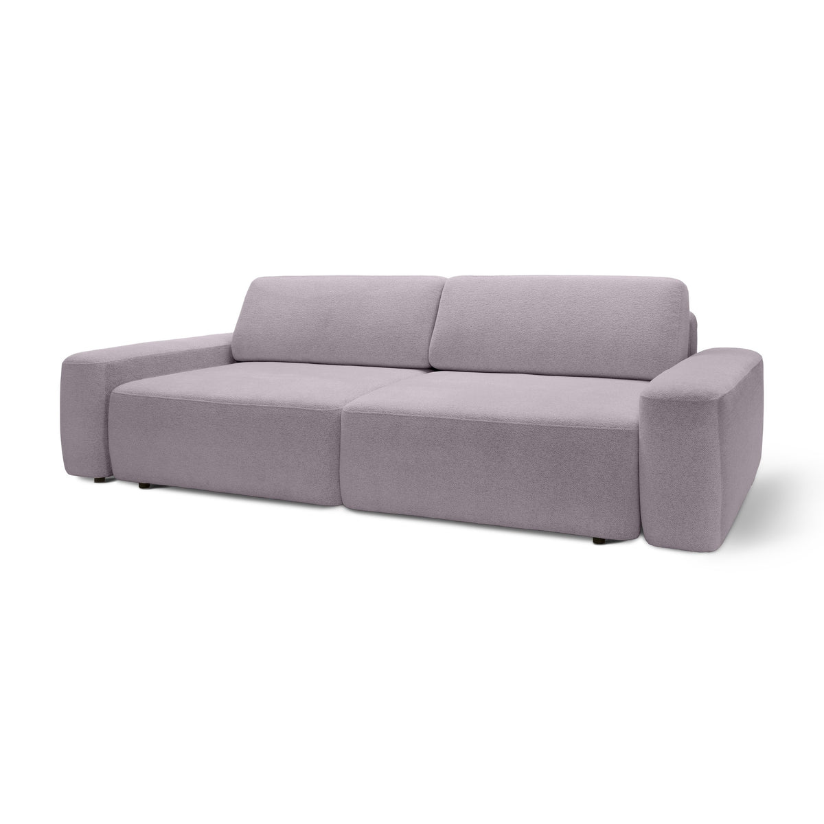 Bamby Sofa Bed 200x136 cm with Storage, DL Mechanism – Autumn Pink (RAVEN 91)