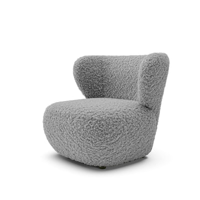 Olemo Armchair 82x74 cm, Japandi Style – Ash Graphite (ROLF 06)