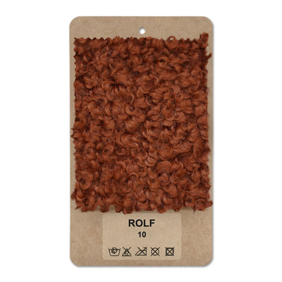 Échantillon de tissu Rolf Acajou mat (ROLF 10)