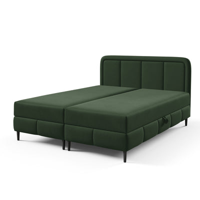 Pole Continental Divan Bed with Storage – Mountain Moss (ROUGE 11), 200