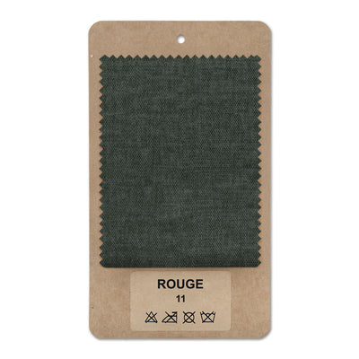 Échantillon de tissu ROUGE Mousse des montagnes (ROUGE 11)