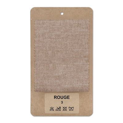 Échantillon de tissu ROUGE Taupe sableux (ROUGE 03)