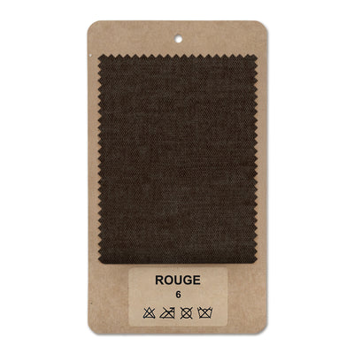 Échantillon de tissu ROUGE Brun espresso (ROUGE 06)