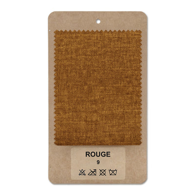 Échantillon de tissu ROUGE Sépia miellé (ROUGE 09)
