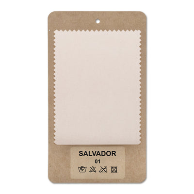 Échantillon de tissu SALVADOR Nuage porcelaine (SALVADOR 01)