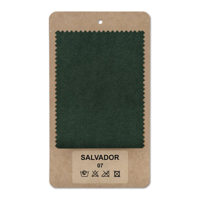Échantillon de tissu SALVADOR Ténèbres vertes (SALVADOR 07)