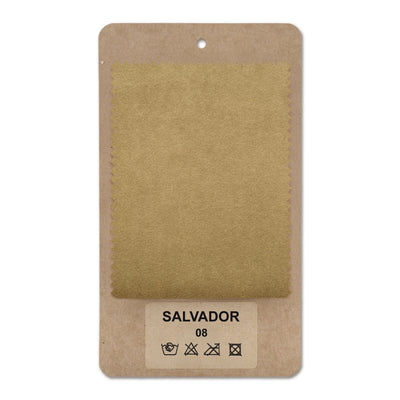 Échantillon de tissu SALVADOR Sépia dorée (SALVADOR 08)