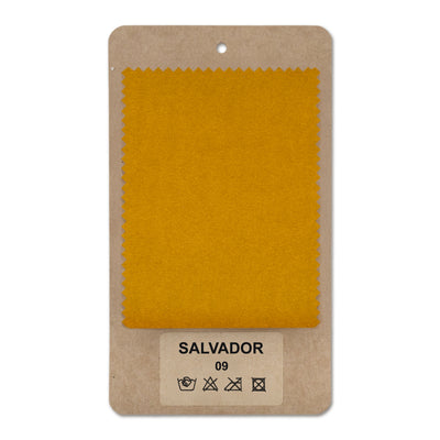 Échantillon de tissu SALVADOR Ocre ambrée (SALVADOR 09)