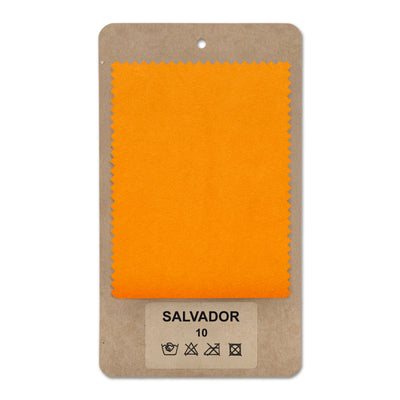 Échantillon de tissu SALVADOR Éclat mandarine (SALVADOR 10)