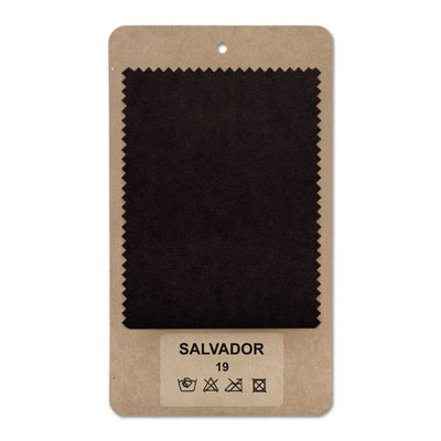 Échantillon de tissu SALVADOR Noir basalte (SALVADOR 19)