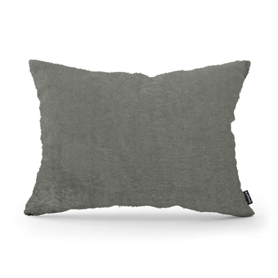 Plush Decorative Cushion 40x55 cm, Glamour Style – Ash Green (SORRISO 02)