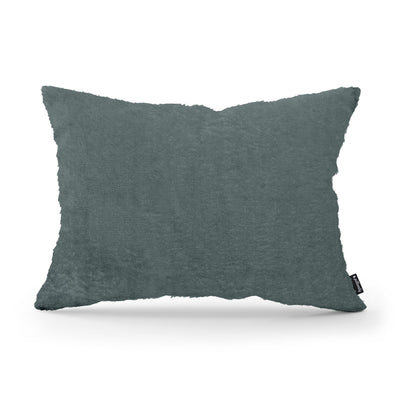 Plush Decorative Cushion 40x55 cm, Glamour Style – Ruby Navy (SORRISO 13)