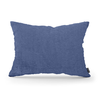 Plush Decorative Cushion 40x55 cm, Glamour Style – Ink Current (SORRISO 15)