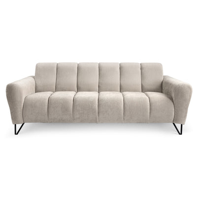 Nellia 3 Seater Sofa for Living Room, Soft Style, Storm Fabric – photo 3