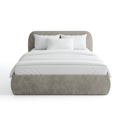 Eterial Upholstered Ottoman Bed with Storage, Soft Modern Style – photo 25