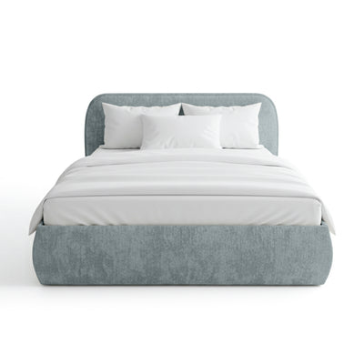 Eterial Upholstered Ottoman Bed with Storage, Soft Modern Style – photo 10