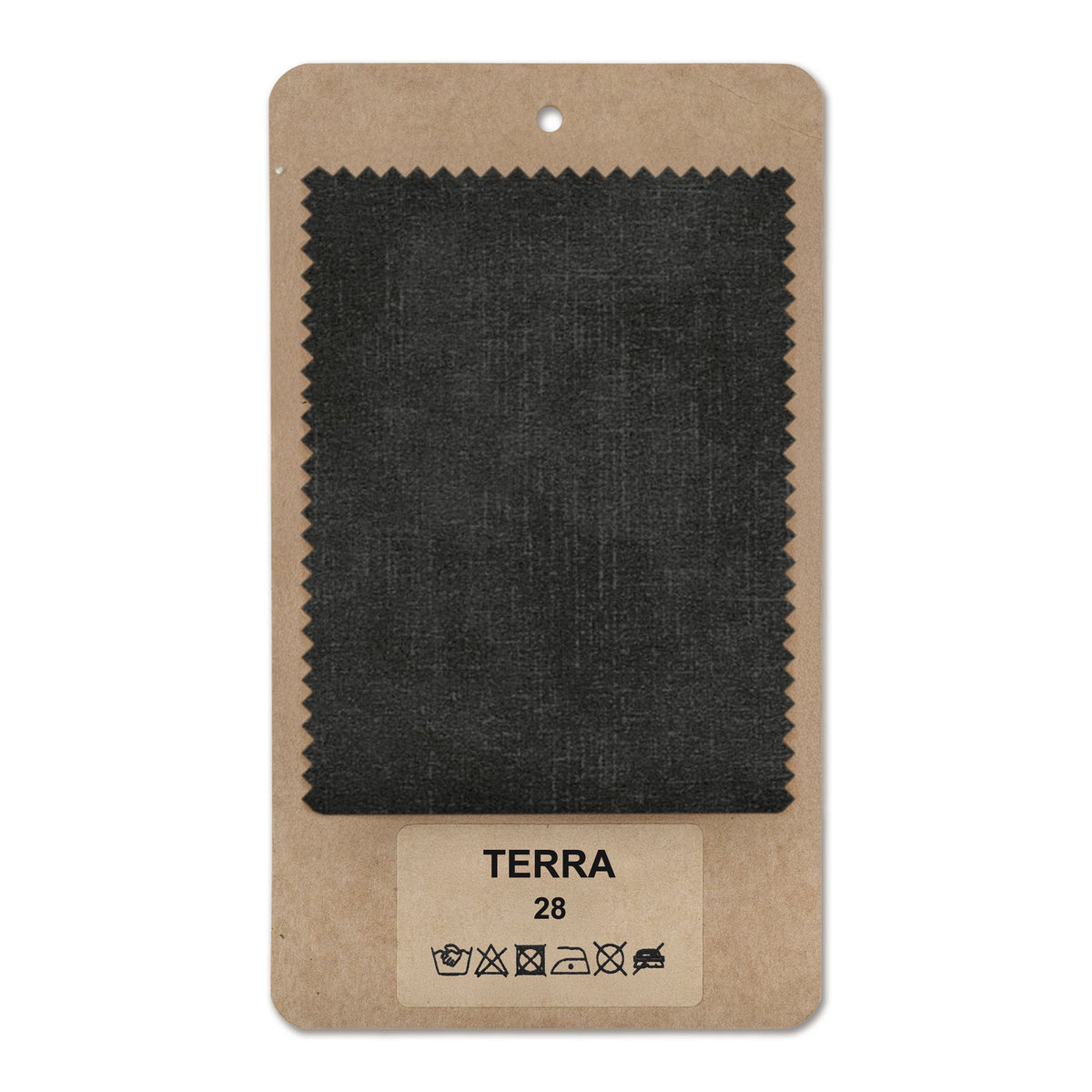 Fabric sample TERRA Graphite Shadow (TERRA 28)