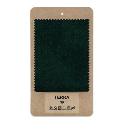 Échantillon de tissu TERRA Velours forestier (TERRA 39)