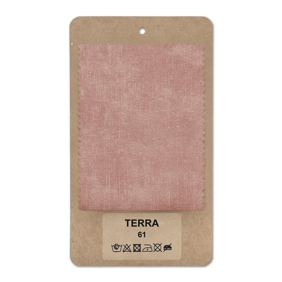 Fabric sample TERRA Powder Rose (TERRA 61)