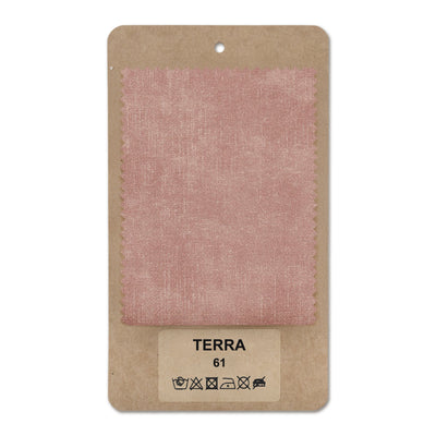 Échantillon de tissu TERRA Rose poudré (TERRA 61)