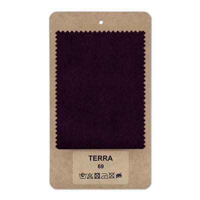 Échantillon de tissu TERRA Nuit prune (TERRA 69)