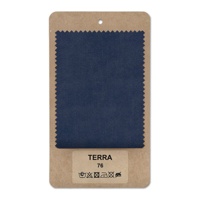 Échantillon de tissu TERRA Sérénité bleu marine (TERRA 76)