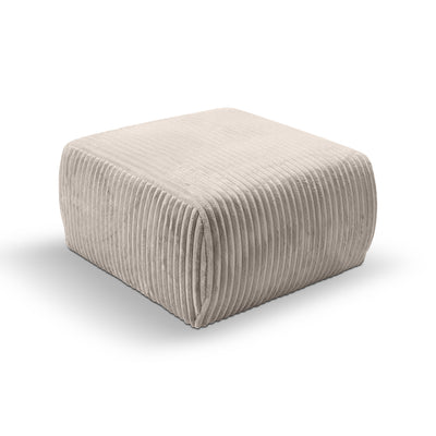 Alloro Upholstered Pouffe 82x41, Vintage Style – Mulberry Ash (TILIA 83)
