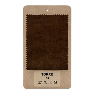 Échantillon de tissu TORRE Écorce noire (TORRE 05)