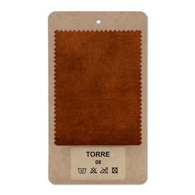 Échantillon de tissu TORRE Sépia brique (TORRE 08)