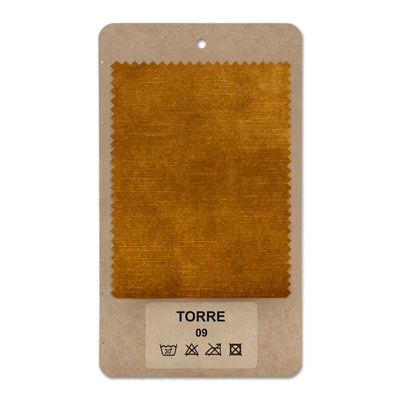 Échantillon de tissu TORRE Noisette ambrée (TORRE 09)