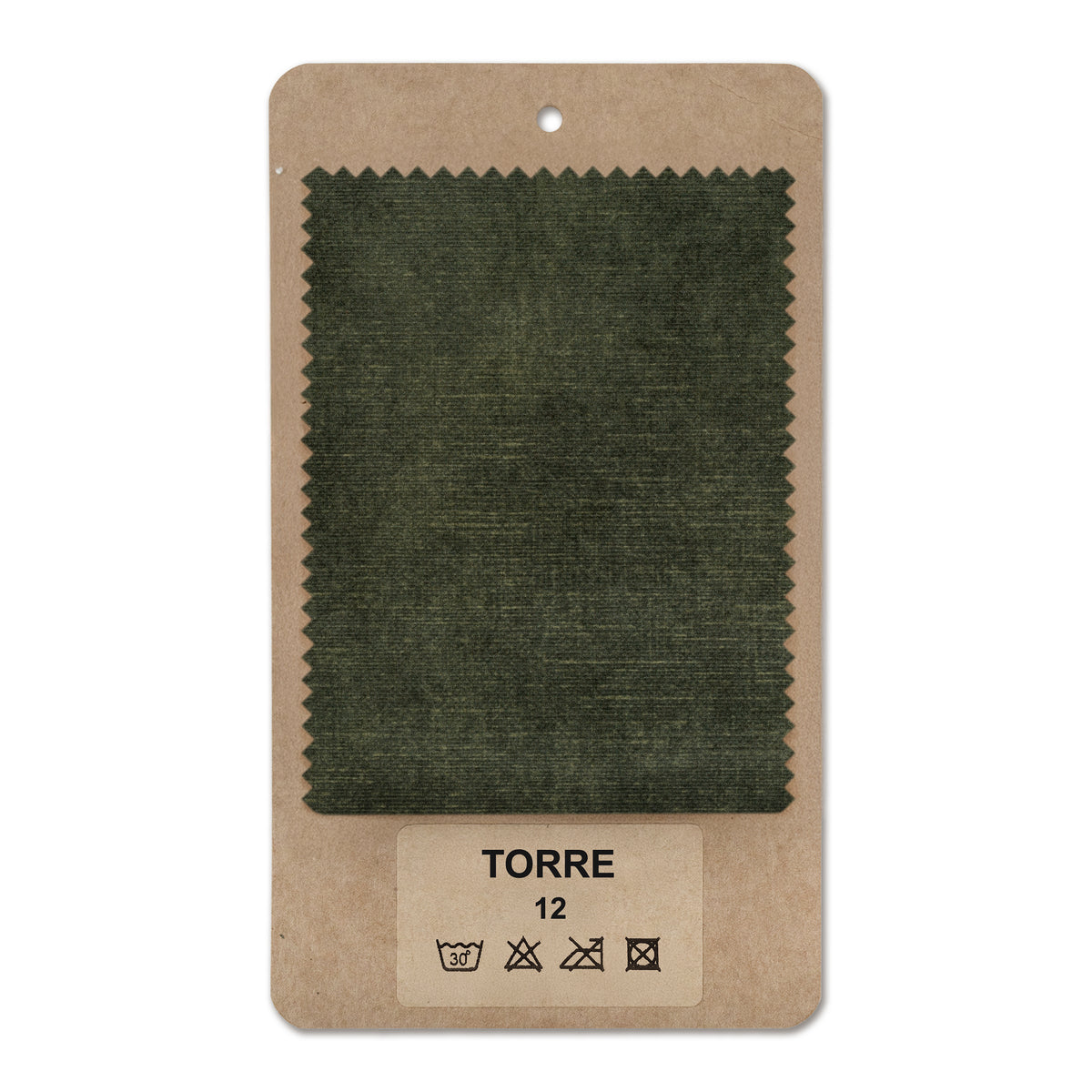 Fabric sample TORRE Dark Foliage (TORRE 12)