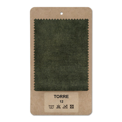 Échantillon de tissu TORRE Feuillage sombre (TORRE 12)