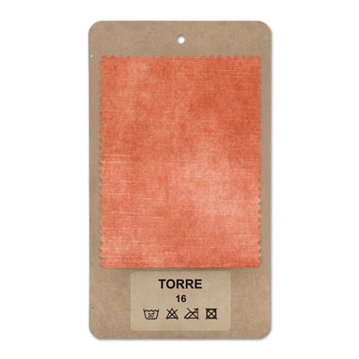Échantillon de tissu TORRE Rose brique (TORRE 16)