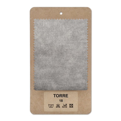 Échantillon de tissu TORRE Cendre perlée (TORRE 18)
