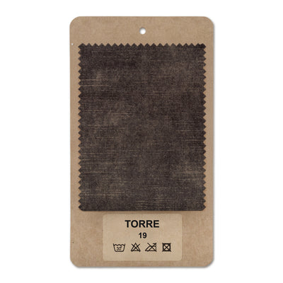 Échantillon de tissu TORRE Ombre terreuse (TORRE 19)