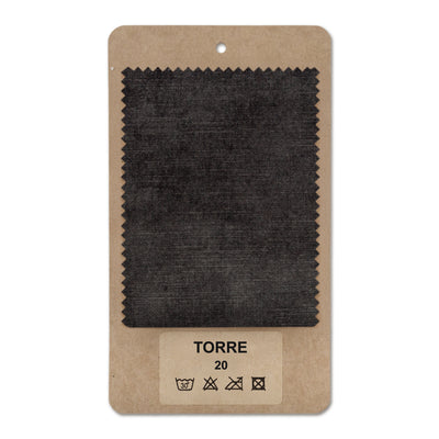Échantillon de tissu TORRE Graphite volcanique (TORRE 20)