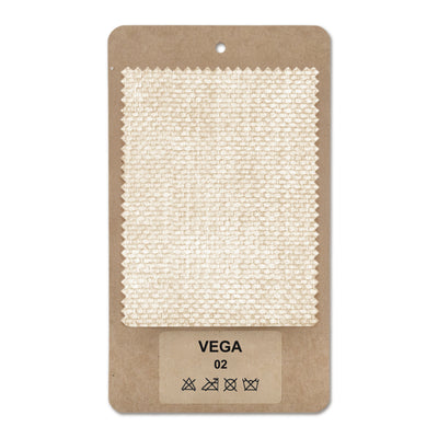 Échantillon de tissu VEGA Duvet vanille (VEGA 02)