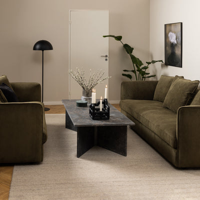 Plaris Coffee Table 140x42 cm, Elegant Style – in a room setting
