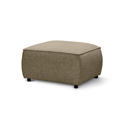 Brick Pouffe 94x40 cm, Modern Style – Brown Stone (BELLA 10)