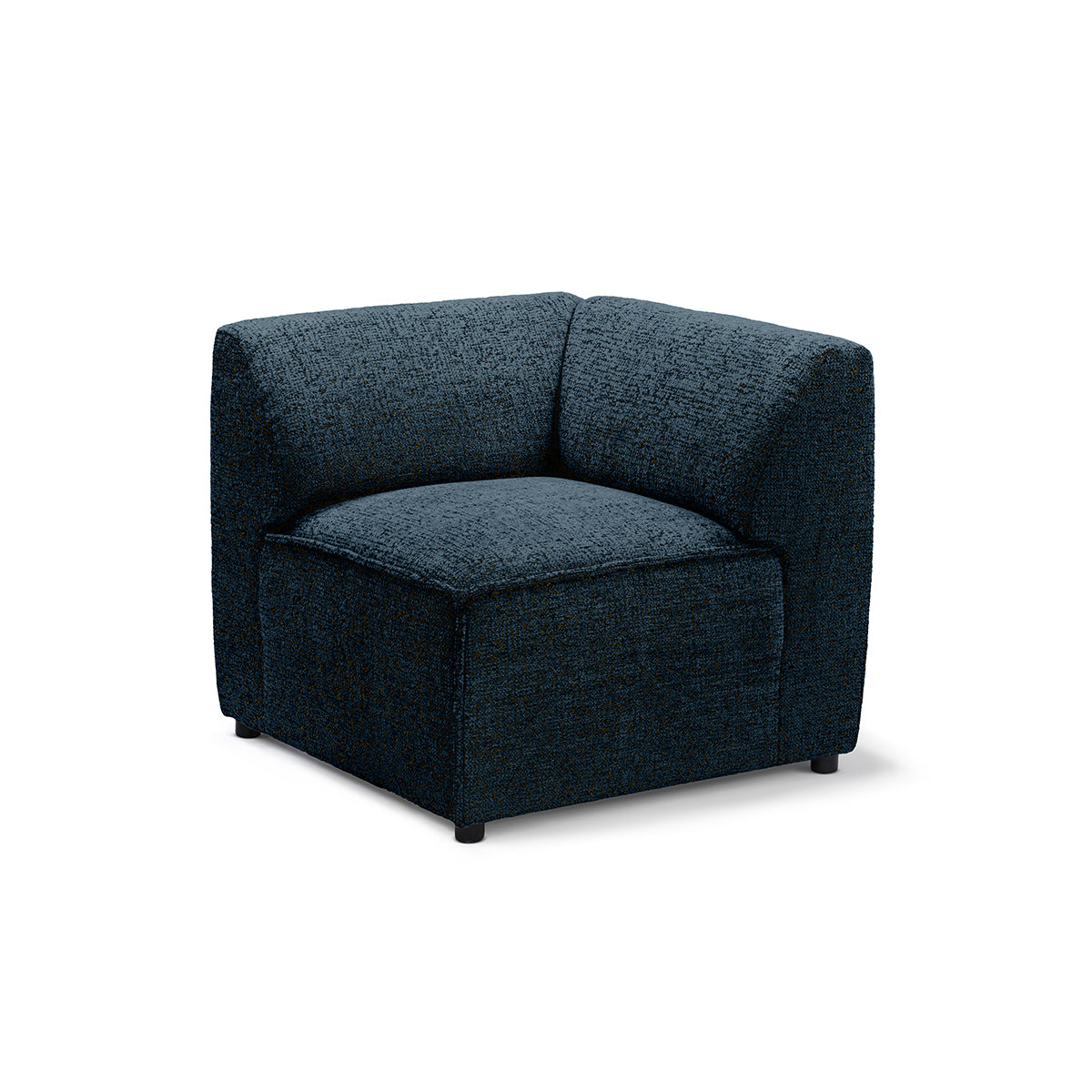 BRICK Modular Sofa Module M Left – Ink Graphite (BELLA 30)