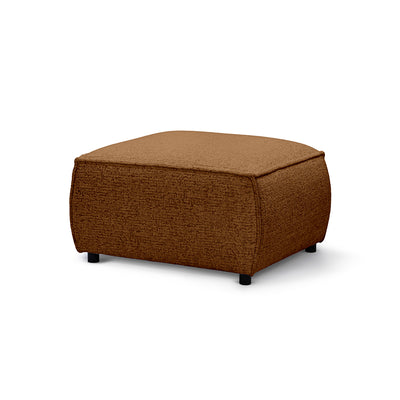 Brick Pouffe 94x40 cm, Modern Style – Walnut Matte (BELLA 40)