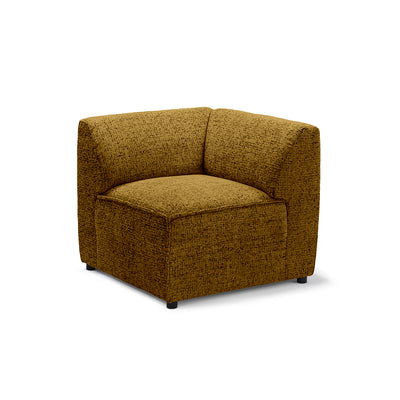 BRICK Modular Sofa Module M Left – Golden Oak (BELLA 45)