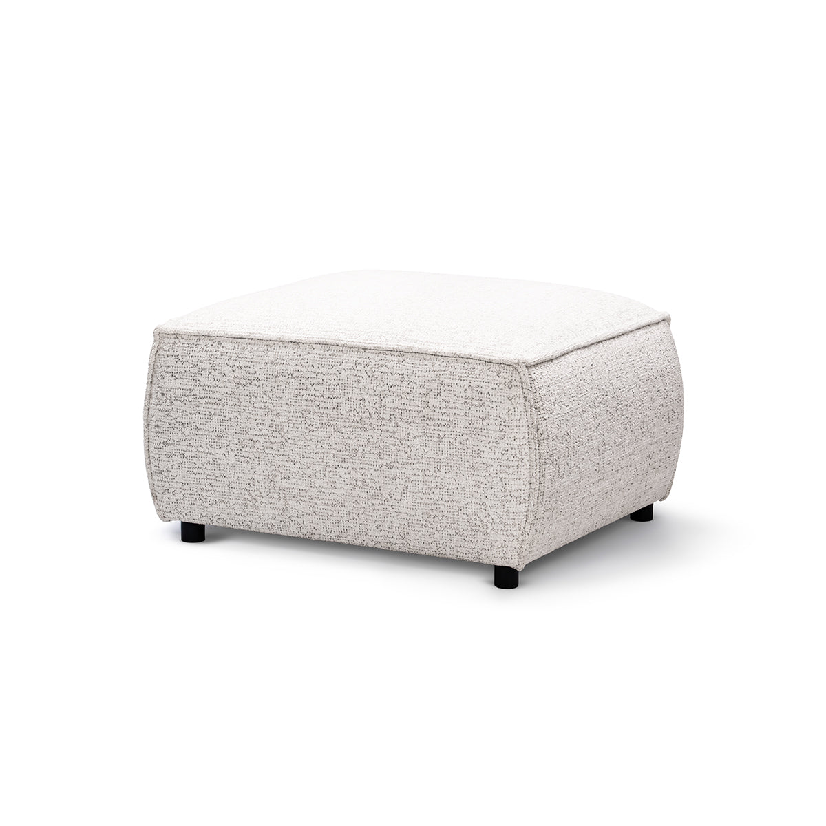Brick Pouffe 94x40 cm, Modern Style – Cream Parchment (BELLA 50)